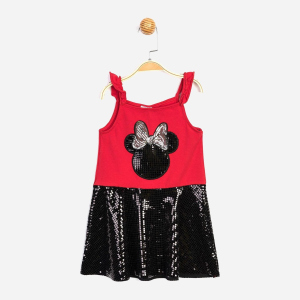 Сарафан Disney Minnie Mouse MN15539 92 см Червоний із чорним (8691109789648) краща модель в Житомирі