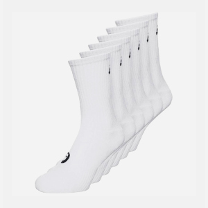 Набор носков ASICS Crew Sock 3ppk 141802-0001 35-38 (I ) 6 пар Белый (8718837020819) ТОП в Житомире