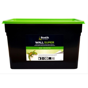 Клей Bostik Wall Super 76 для склополотна, тканини, структурних, гладких вінілових шпалер 16кг (15л) ТОП в Житомирі