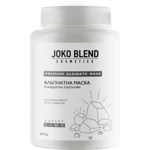 Альгінатна маска Joko Blend, що очищає з вугіллям 200 г (4823109400757) краща модель в Житомирі