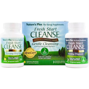 Очищення організму за 15 днів, Fresh Start Cleanse Kit, Natures Plus, 60 капсул (097467011106) краща модель в Житомирі