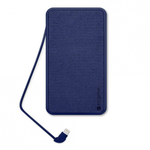 Зовнішній акумулятор Mophie Powerstation Plus XL Deep Blue Power Bank 10000 мАг