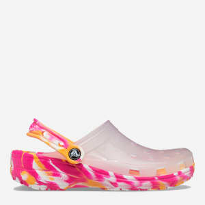 Крокси Crocs Classic Translucent Marbled Clog 207407-94S-М8W10 41 25.5 см White/Multi (191448837157)