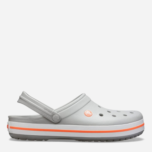 Кроки Crocs Jibbitz Crocband 11016-0FL-M5/W7 37-38 22.9 см Сіро-жовтогарячі (191448284623) ТОП в Житомирі