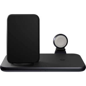 Бездротовий зарядний пристрій Zens Stand + Watch 4 in 1 Aluminium Wireless Charger Black with 45W USB-C PD Wall Charger (ZEDC15B/00) рейтинг