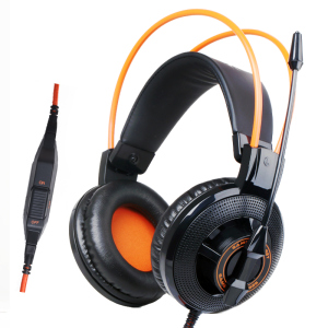 Наушники гарнитура накладные Somic G925 Black/Orange (9590009919) лучшая модель в Житомире