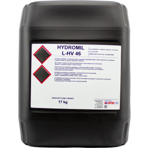 Гідравлічна олія Lotos Hydromil L-HV 46 17 кг (WH-P701J40-000) в Житомирі
