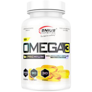 Жирні кислоти Genius Nutrition Omega 3 90 капсул (5406720623522)