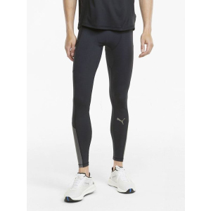 Тайци Puma Run Cooladapt Long Tight 52085301 L Black-Castlerock (4063698931571) краща модель в Житомирі