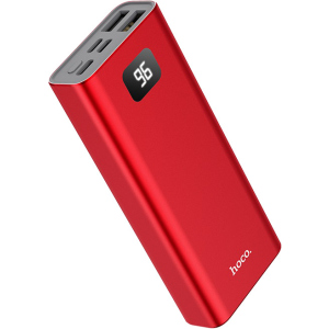 купить Павербанк УМБ PowerBank HOCO J46 10000mAh​​​​​​​ |2USB/Lightning/Type-C, 2A| Красный