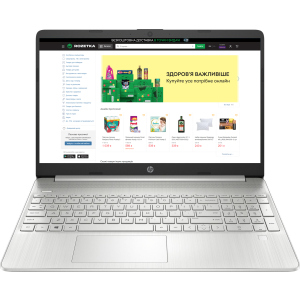 купити Ноутбук HP Laptop 15s-eq1003ua (1U9R9EA) Natural Silver Супер ціна!!!