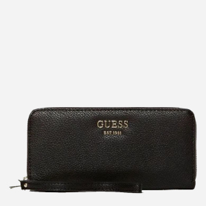 Гаманець жіночий Guess Vikky Slg Large Zip Around SWVG6995460-BLA Чорний (8000702444300) краща модель в Житомирі