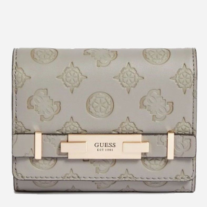 Гаманець жіночий Guess Bea Slg Small Trifold SWVS8132430-TAU Сірий (8000702444305) ТОП в Житомирі