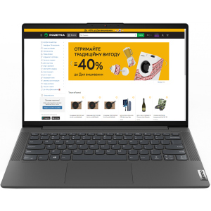 Ноутбук Lenovo IdeaPad 5 14ITL05 (82FE0177RA) Graphite Grey краща модель в Житомирі