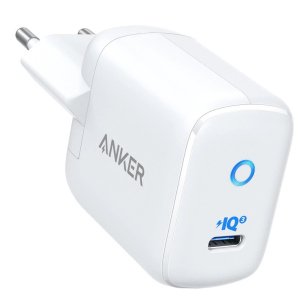 Мережевий зарядний пристрій Anker PowerPort III Mini 1 - 30W PowerIQ3.0 White