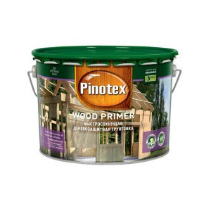 PINOTEX WOOD PRIMER Швидкосохнуча деревозахисна грунтовка, що глибоко вбирається, Безбарвна 10 л в Житомирі