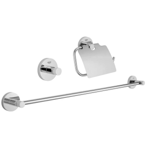 Комплект аксессуаров для ванной комнаты GROHE Essentials хром 40775001 лучшая модель в Житомире