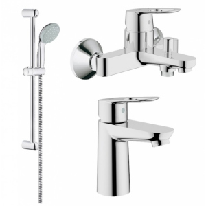 купить Комплект смесителей для ванной GROHE BauLoop S-Size хром латунь 123214S