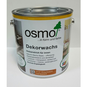 Цветное масло OSMO DEKORWACHS Transparente töne 3137 – (вишня) 2.5 л. рейтинг