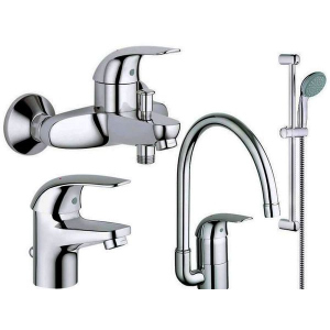 Набір змішувачів Grohe Euroeco 123242K в Житомире