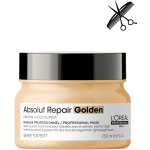 Професійна маска L'Oreal Professional Serie Expert Absolute Repair Gold для інтенсивного відновлення пошкодженого волосся без обтяження 250 мл (3474636975327) ТОП в Житомирі