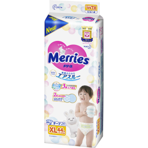 Подгузники Merries для детей XL 12-20 кг 44 шт (4901301253422) в Житомире