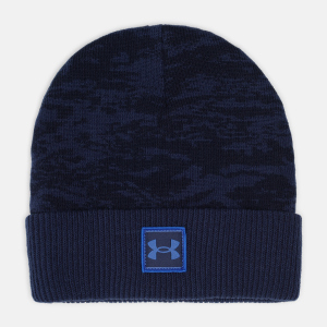 Шапка Under Armour UA Graphic Knit Beanie 1365939-408 48-50 см Синий (195251536320) в Житомире