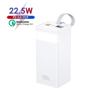 Павербанк WK 50000mAh Fast Charging with Digital Display|2xUSB/1xType-C, 22.5W/5A, PD/SCP/QC|