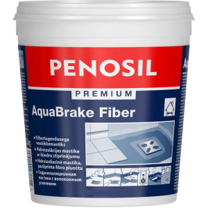 Мастика гідроізоляційна Penosil Premium AquaBrake Fiber 1.3 кг (Y0026) краща модель в Житомирі