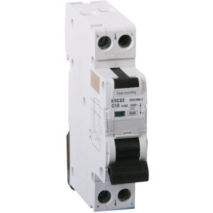 Дифференциальный автомат ONESTO 1п+N 32А 30mA тип AC/A RCBO (KRCS2) (6990150243003) лучшая модель в Житомире