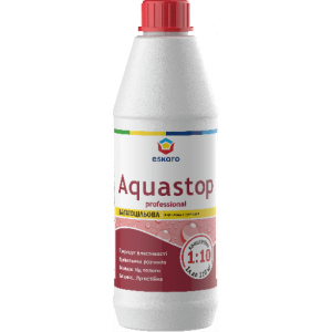 Грунтовка зміцнююча Eskaro Aquastop Professional концентрат 1:10 багатоцільова 1л