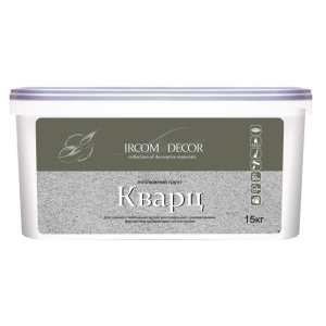 Грунт із кварцовим піском ІРКОМ КВАРЦ ІР-05 адгезійний 15кг в Житомирі
