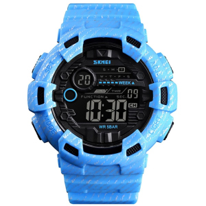Чоловічий годинник Skmei 1472BOXLTBL Light Blue BOX краща модель в Житомирі