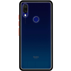 Панель Intaleo Smoky для Xiaomi Redmi Note 7 Black в Житомире