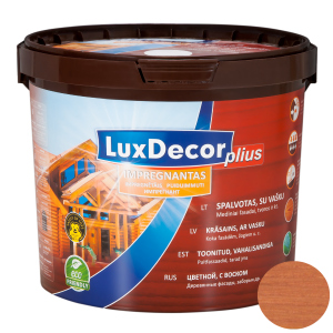 Просочення для дерева Lux Decor (каштан) (10 літрів) краща модель в Житомирі