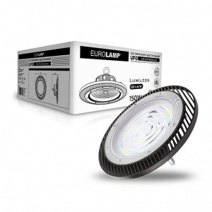 Світлодіодний світильник EUROLAMP High Bay UFO NEW 150Вт 5000K 18000Лм IP65 (LED-UFO-150/50(new)) краща модель в Житомирі