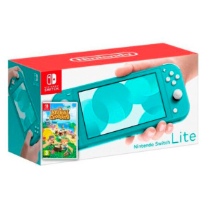 Портативна ігрова приставка Nintendo Switch Lite (Turquoise) + Гра Animal Crossing: New Horizons (російська версія) [60478] ТОП в Житомирі