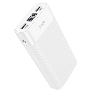 Портативний зарядний пристрій Power Bank Hoco J85 Wellspring 20000 mAh Білий ТОП в Житомирі