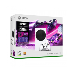 Стаціонарна ігрова приставка Microsoft Xbox Series S 512 GB + Fortnite + Rocket League Bundle (RRS-00034) ТОП в Житомирі