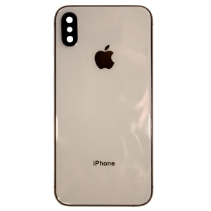 Крышка задняя iPhone XS с рамкой Gold лучшая модель в Житомире