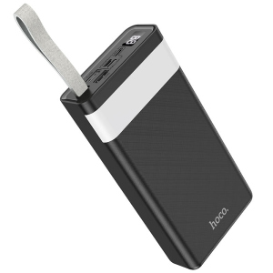 Power Bank HOCO J73 Powerful 30000 mAh Чорний краща модель в Житомирі