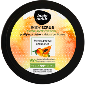 Скраб для тіла Body Natur Body scrub Mango Papaya and Marula 200 мл (8414719408101) в Житомирі