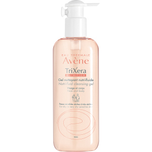 Очищающий гель Avene TriXera Nutrition для сухой кожи лица и тела 400 мл (3282770074710) ТОП в Житомире