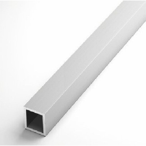 Труба алюмінієва квадратна Segreto анодована срібло 50х50х3 мм 1м (уп.,10шт) в Житомирі