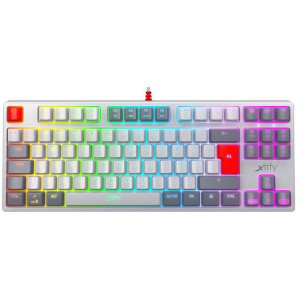 Клавіатура провідна Xtrfy K4 TKL RGB Kailh Red USB Retro UKR RUS (XG-K4-RGB-TKL-RETRO-RRUS) в Житомирі