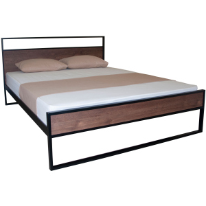 Двуспальная кровать Eagle Amelia 160 x 200 Black (Е2394) в Житомире
