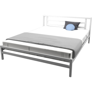 Двуспальная кровать Eagle Glance 140 х 200 White (Е3247) лучшая модель в Житомире