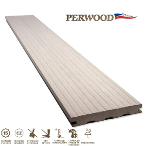 Террасная доска Perwood Natural Massive Слоновая Кость 161х21х4000 мм (400071) в Житомире