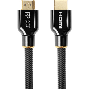 Видео кабель PowerPlant HDMI (M) - HDMI (M), 2.1V, Ultra HD 8K, eARC, 30AWG, 2 м (CA912193) в Житомире