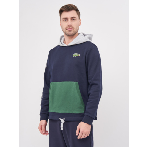 Худі Lacoste SH1574-GY3 L (T5) Navy Blue/Grey Chine/Green (3614038034592_2000003562503) в Житомирі